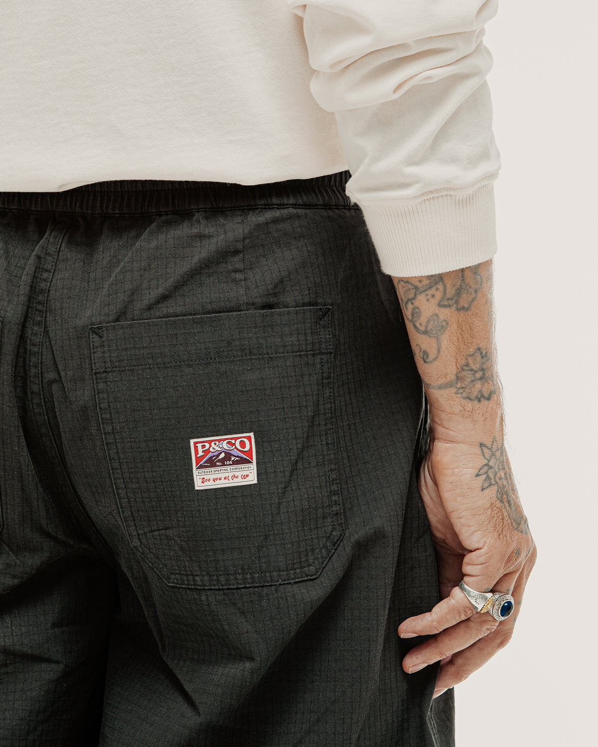Bridwell Ripstop Balloon Pant - Black