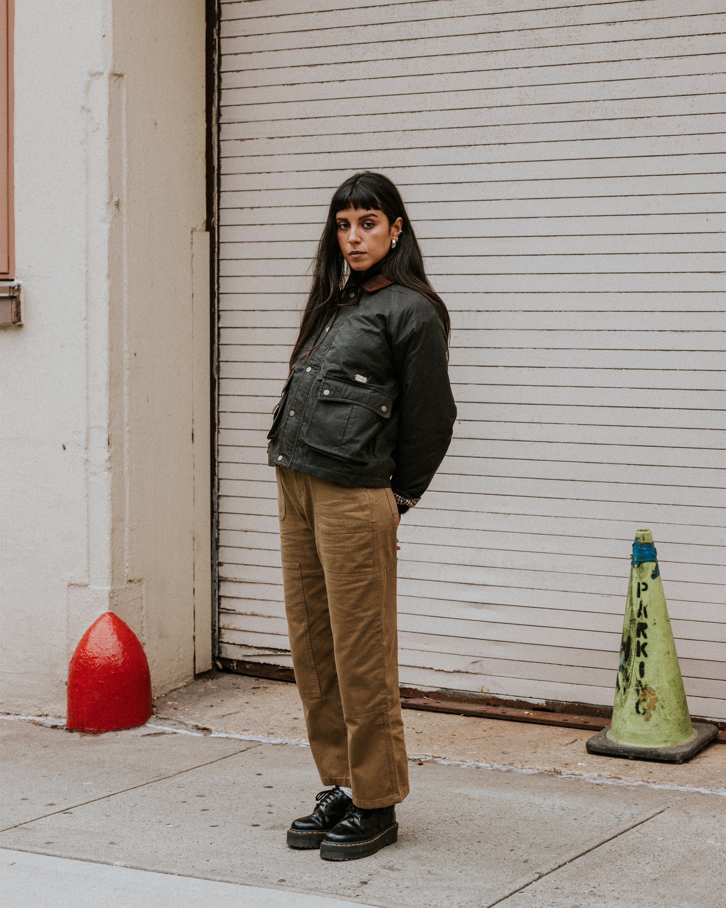 Roamer Wax Jacket - Olive