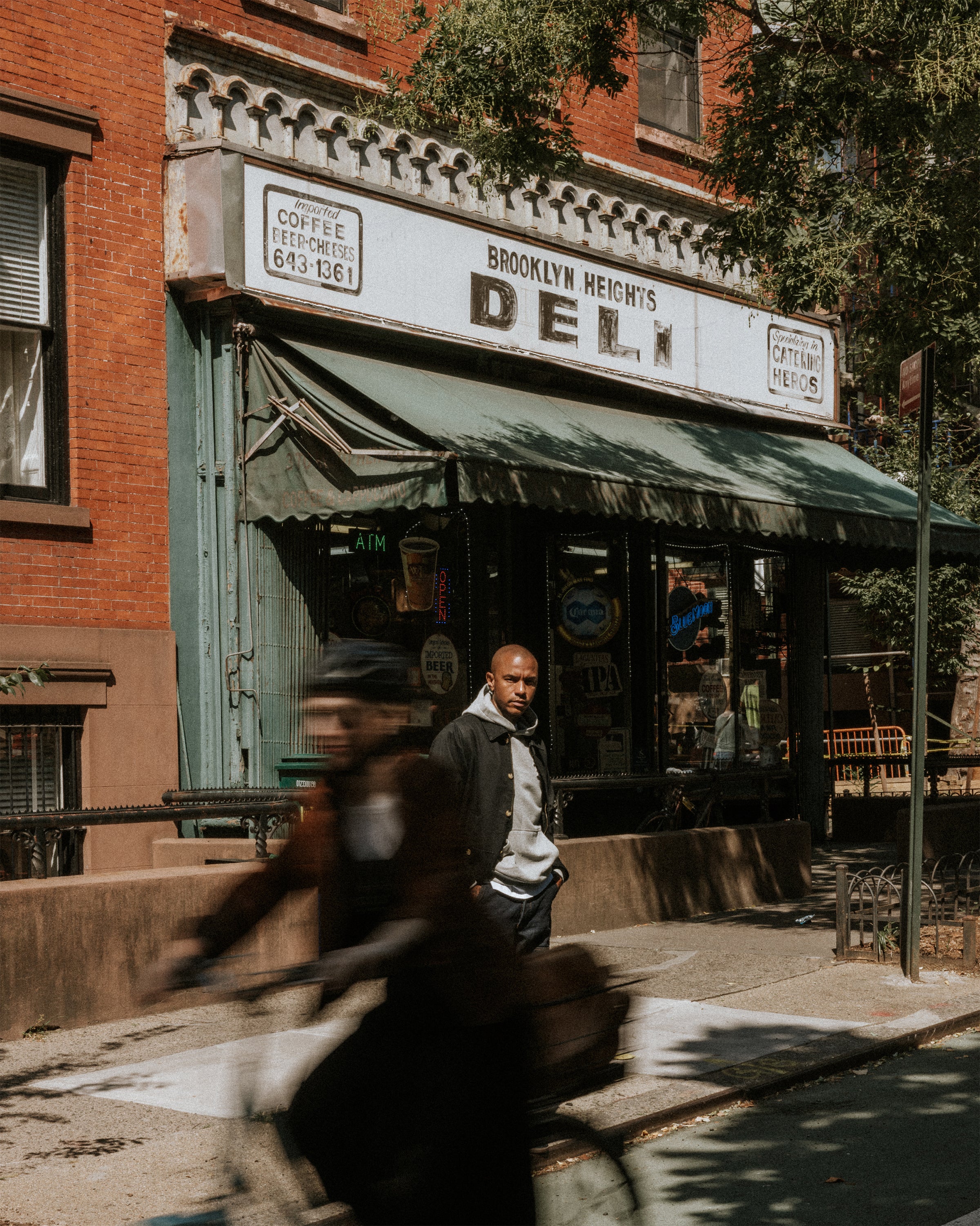 Varsity Heavyweight Hoodie - Grey Marl