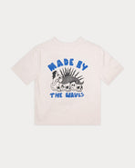 Made By The Waves Boxy T-Shirt - Bone