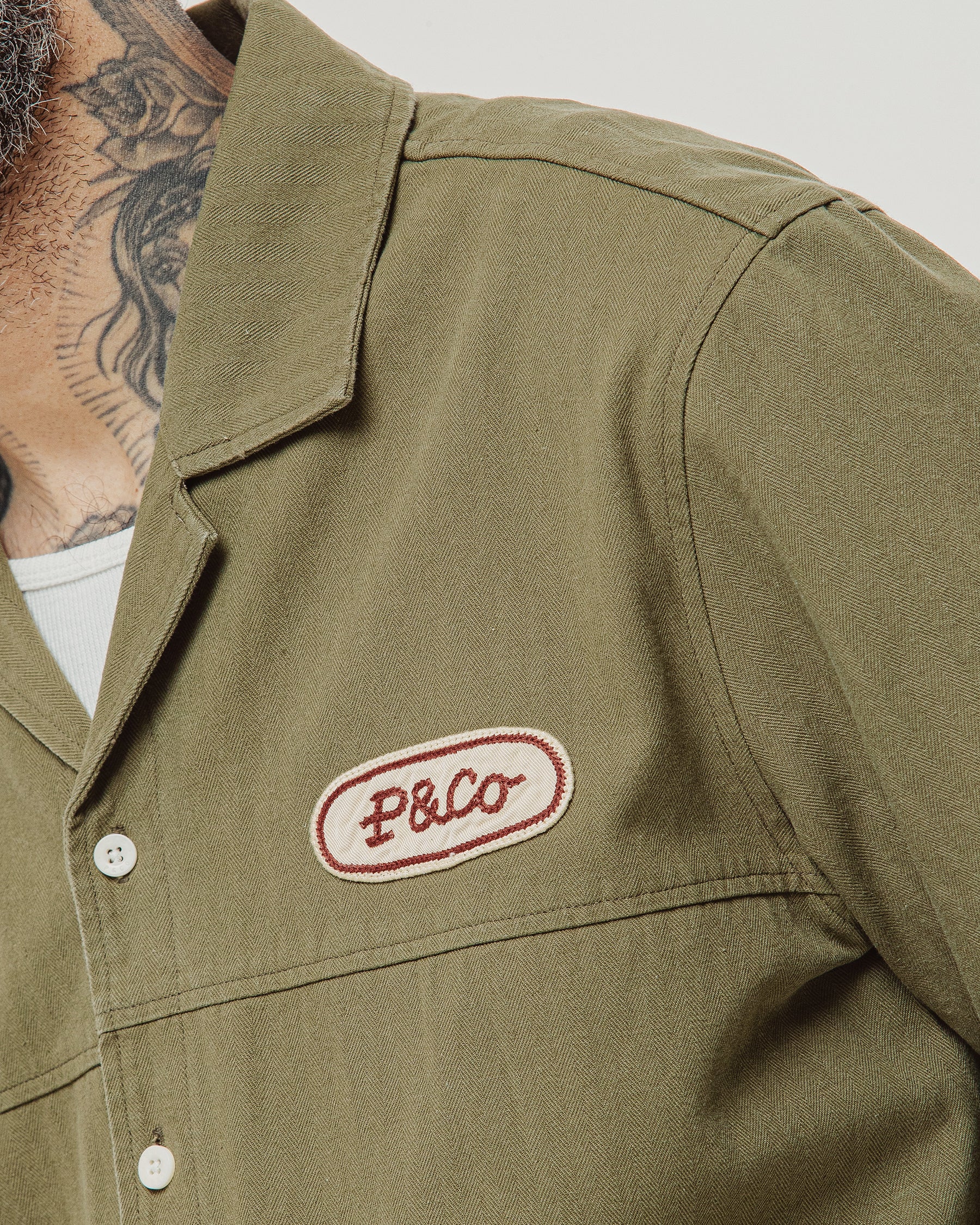 Last Chance Garage Depot Shirt - Sage