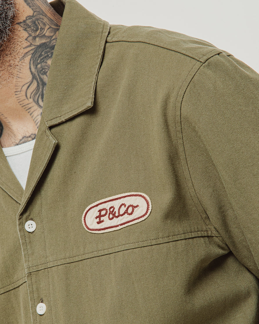 Last Chance Garage Depot Shirt - Sage