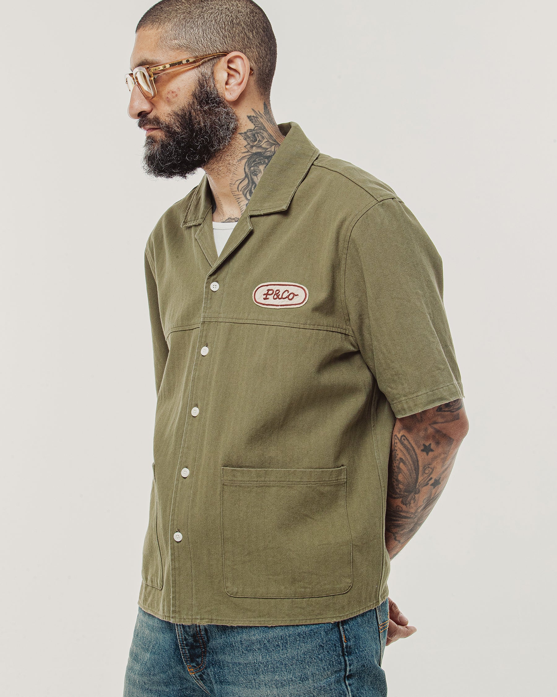 Last Chance Garage Depot Shirt - Sage