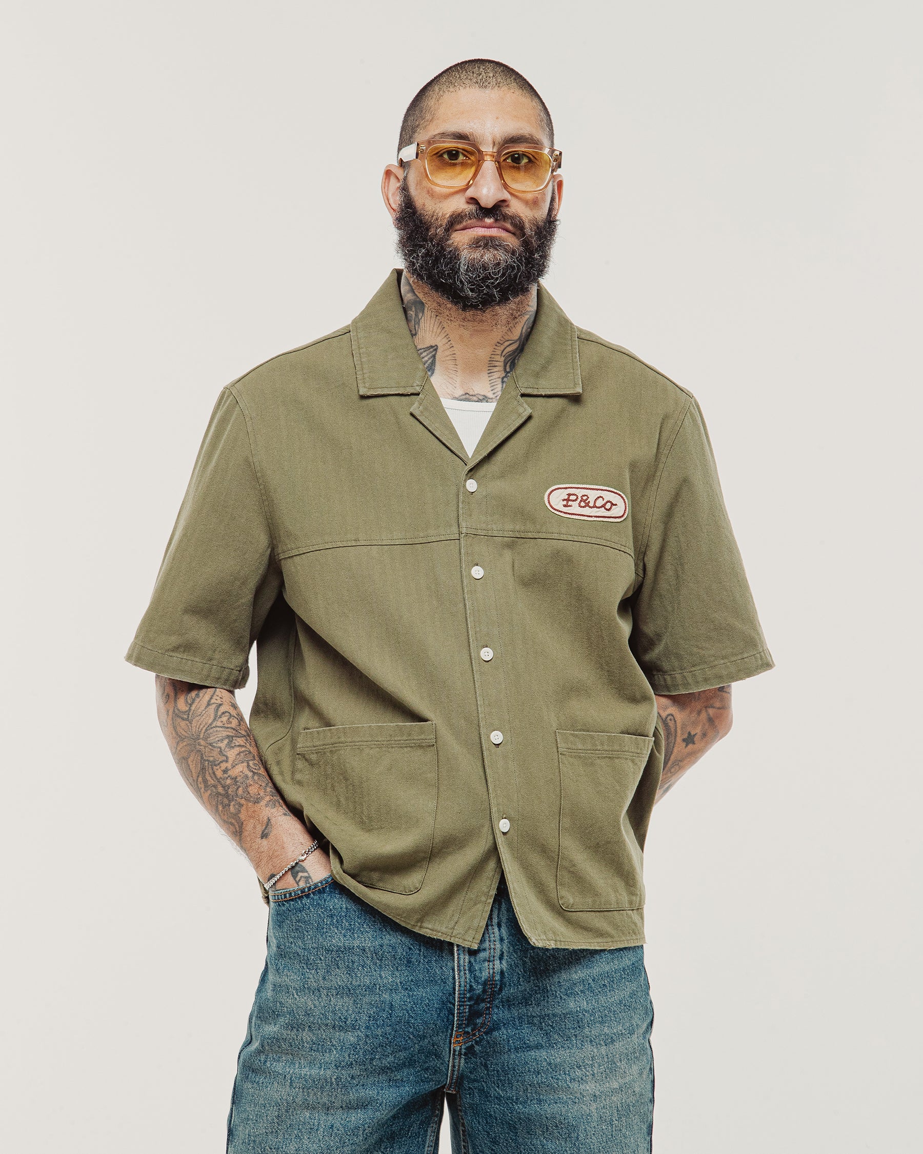 Sage Green Last Chance Depot Shirt | Men's Shirting, Layering P&Co - A Mindset For Purposeful Living Sage Green Last Chance Depot Shirt | Men's Shirting, Layering P&Co - A Mindset For Purposeful Living