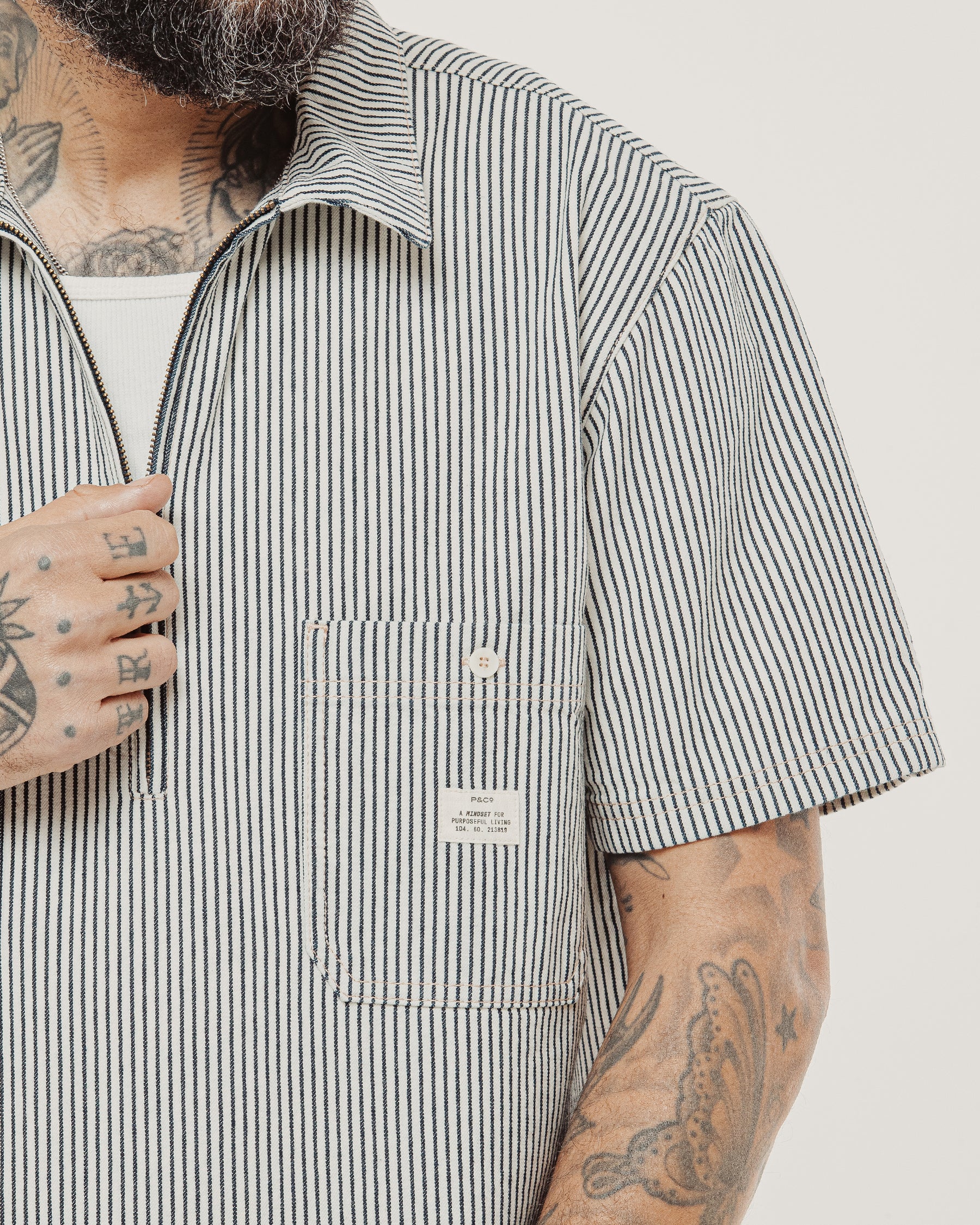 White Essential Boxy T-shirt | Men's T-Shirts ‐ P&Co - A Mindset
