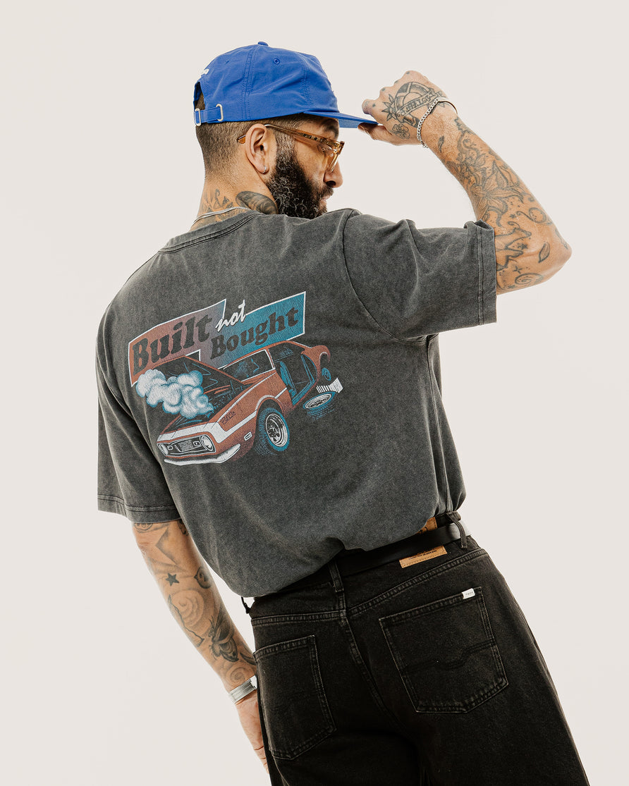 Built Not Bought T-Shirt - Acid Wash
