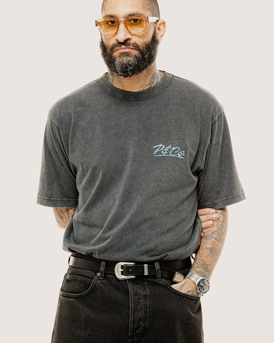 Built Not Bought T-Shirt - Acid Wash