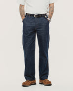 Holloway Herringbone Jeans - Washed Indigo