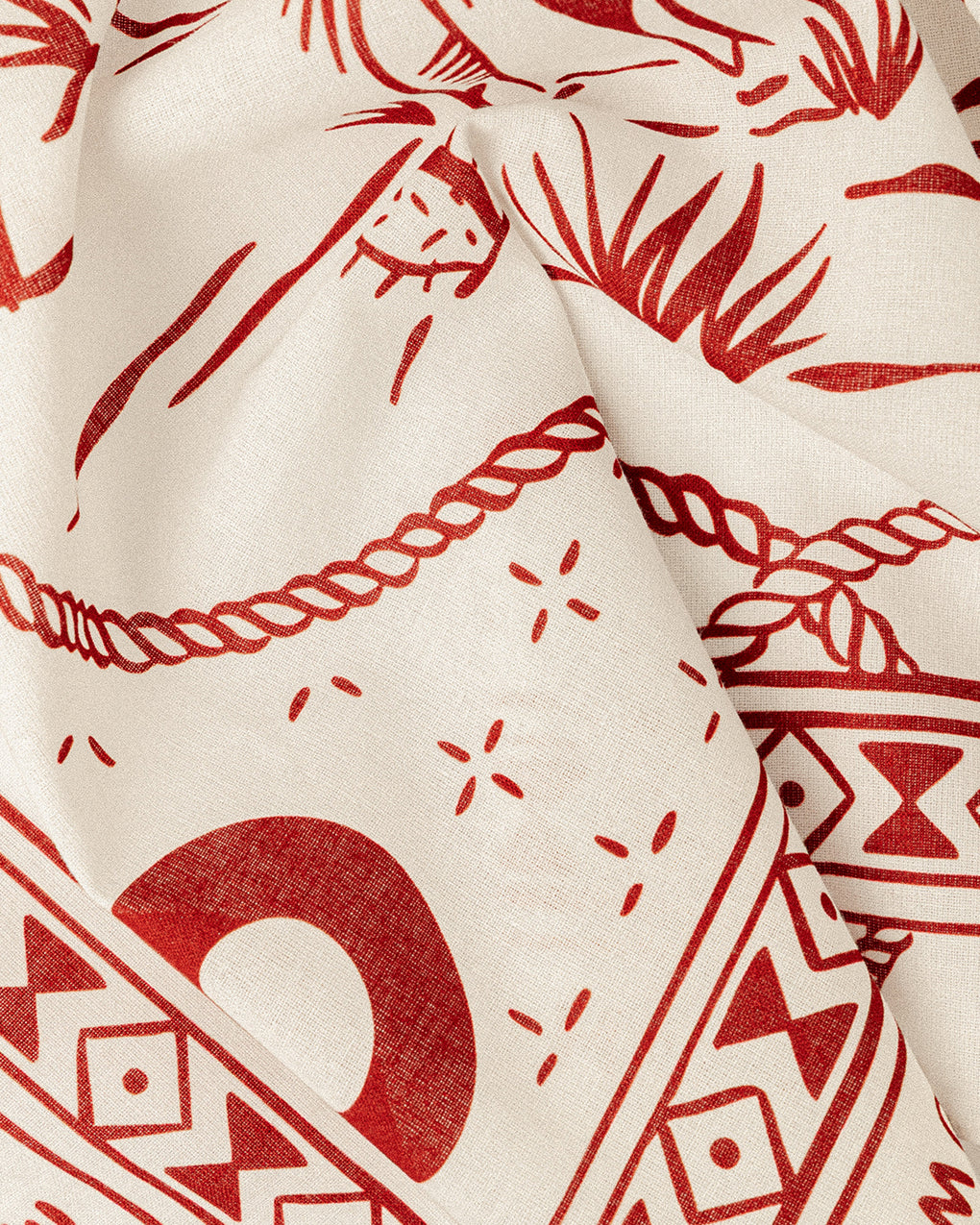 Lone Ranger Bandana - Ecru