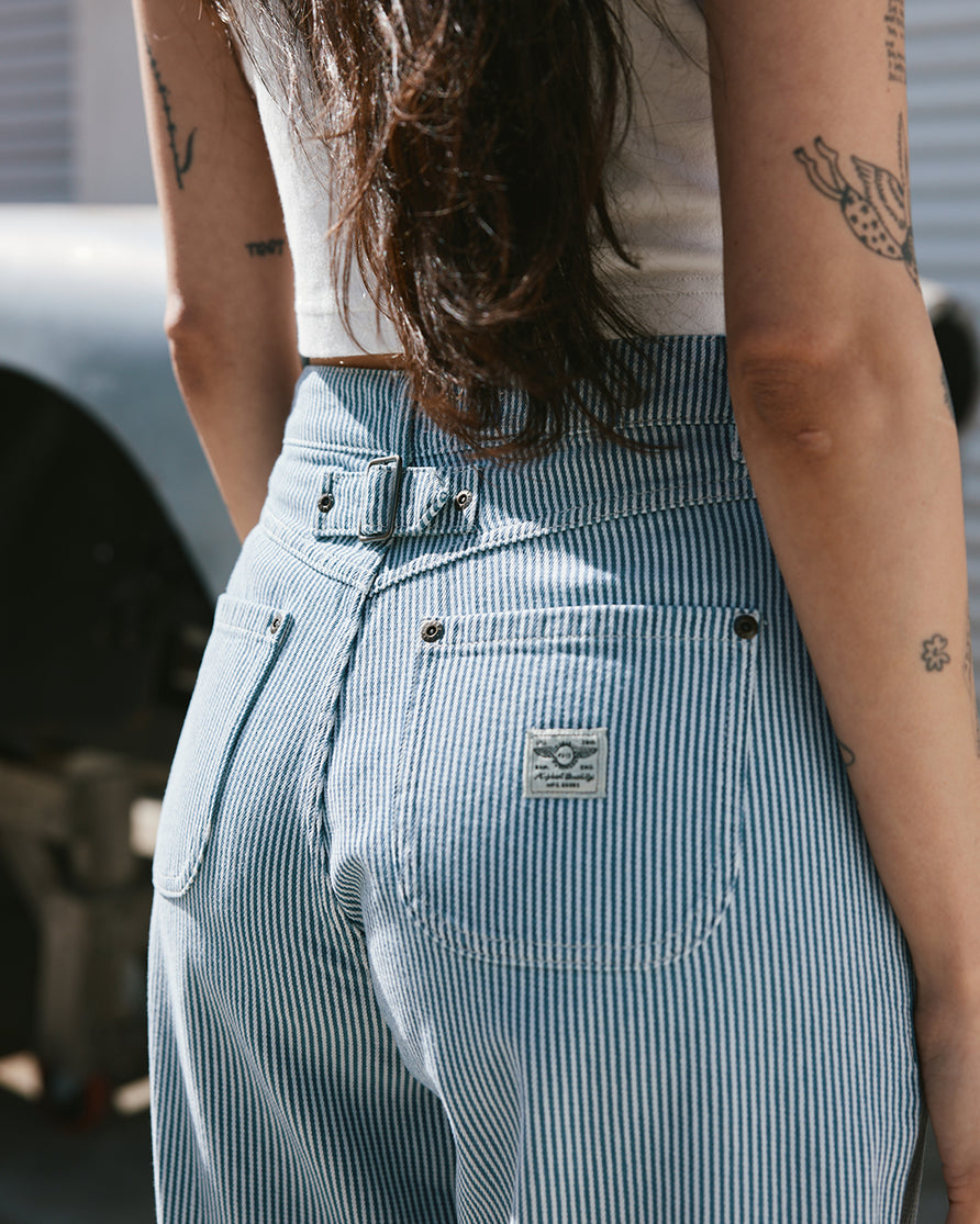 Nomad Pant - Blue Hickory Stripe