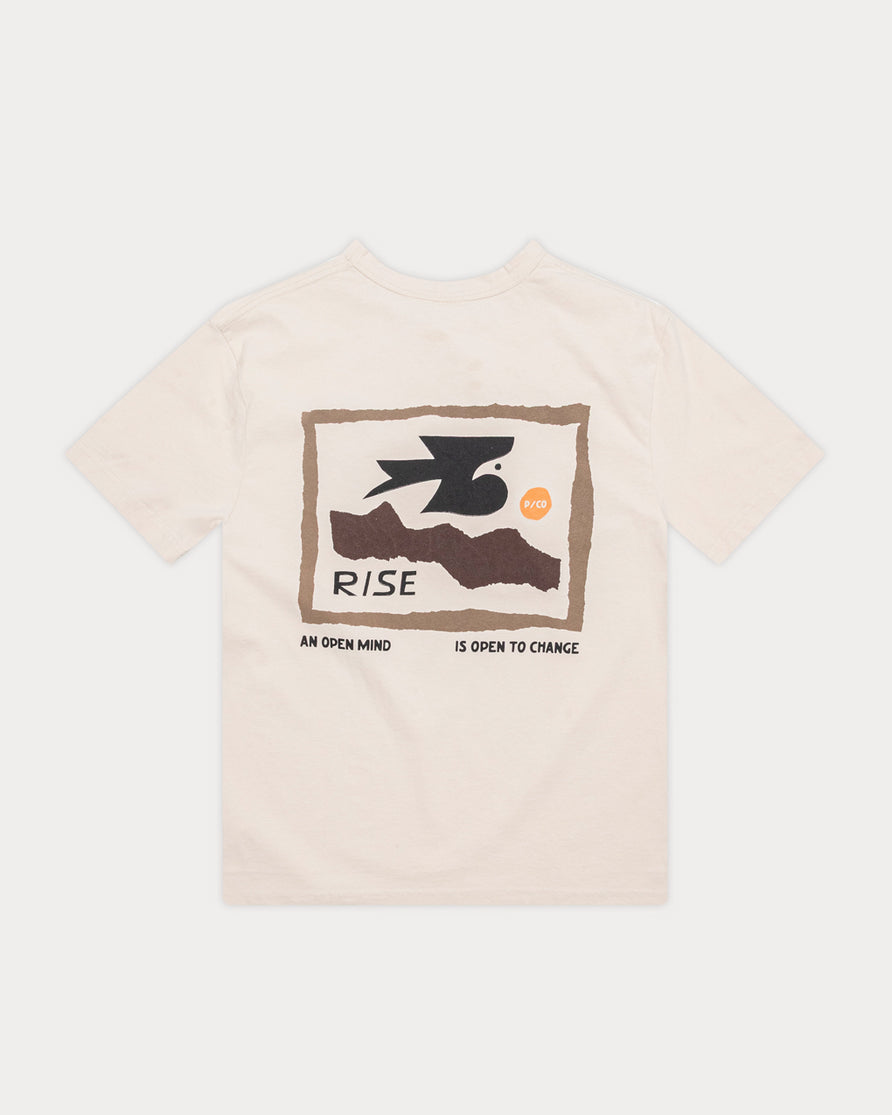 Rise T-Shirt - Bone