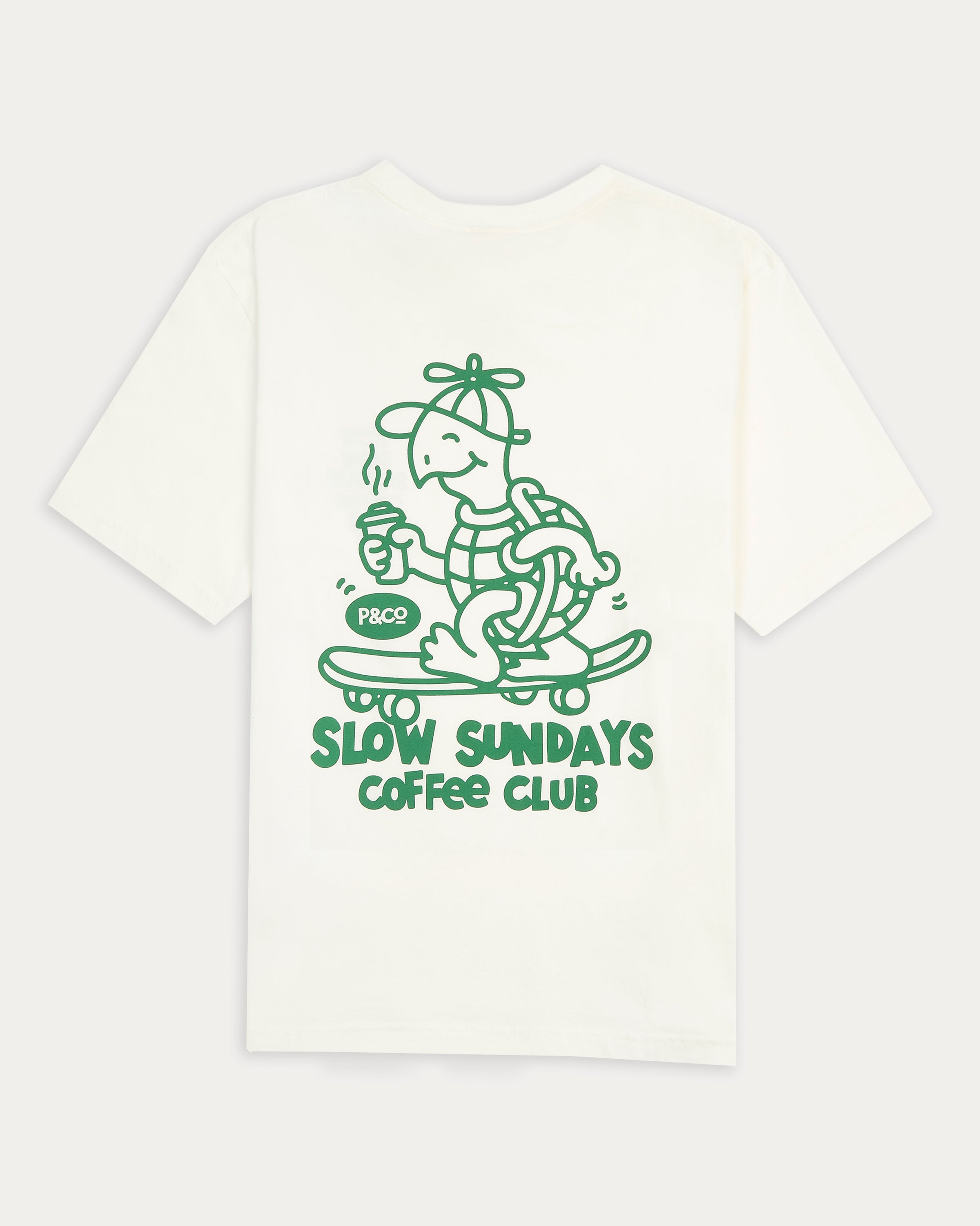 Off White Neon Bones Boxy T-shirt | Men's T-Shirts ‐ P&Co - A