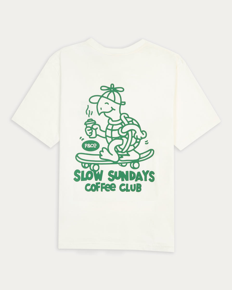 Slow Sundays T-Shirt - Off White