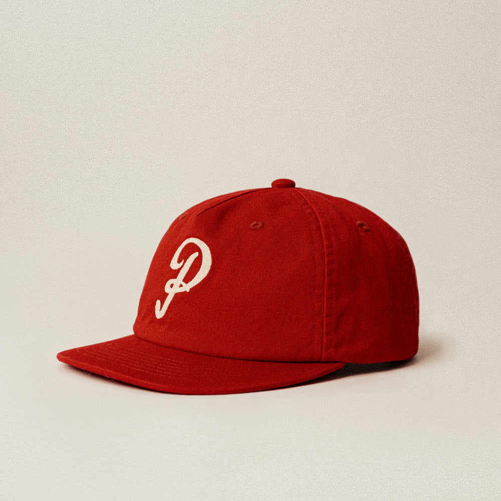 Brick Red Script 5 Panel Cap | Caps, Hats & Beanies & P&Co - A Mindset ...