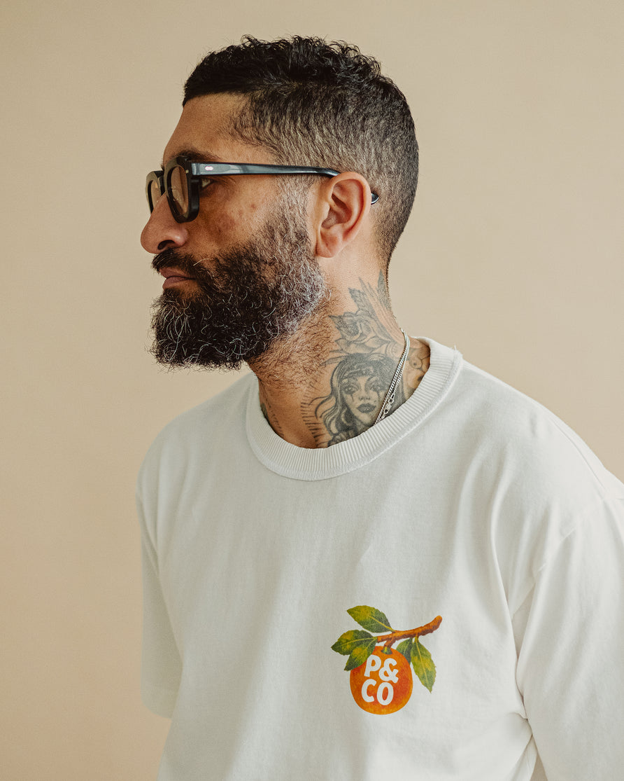 Where The Sun Settles Boxy T-Shirt - Off White