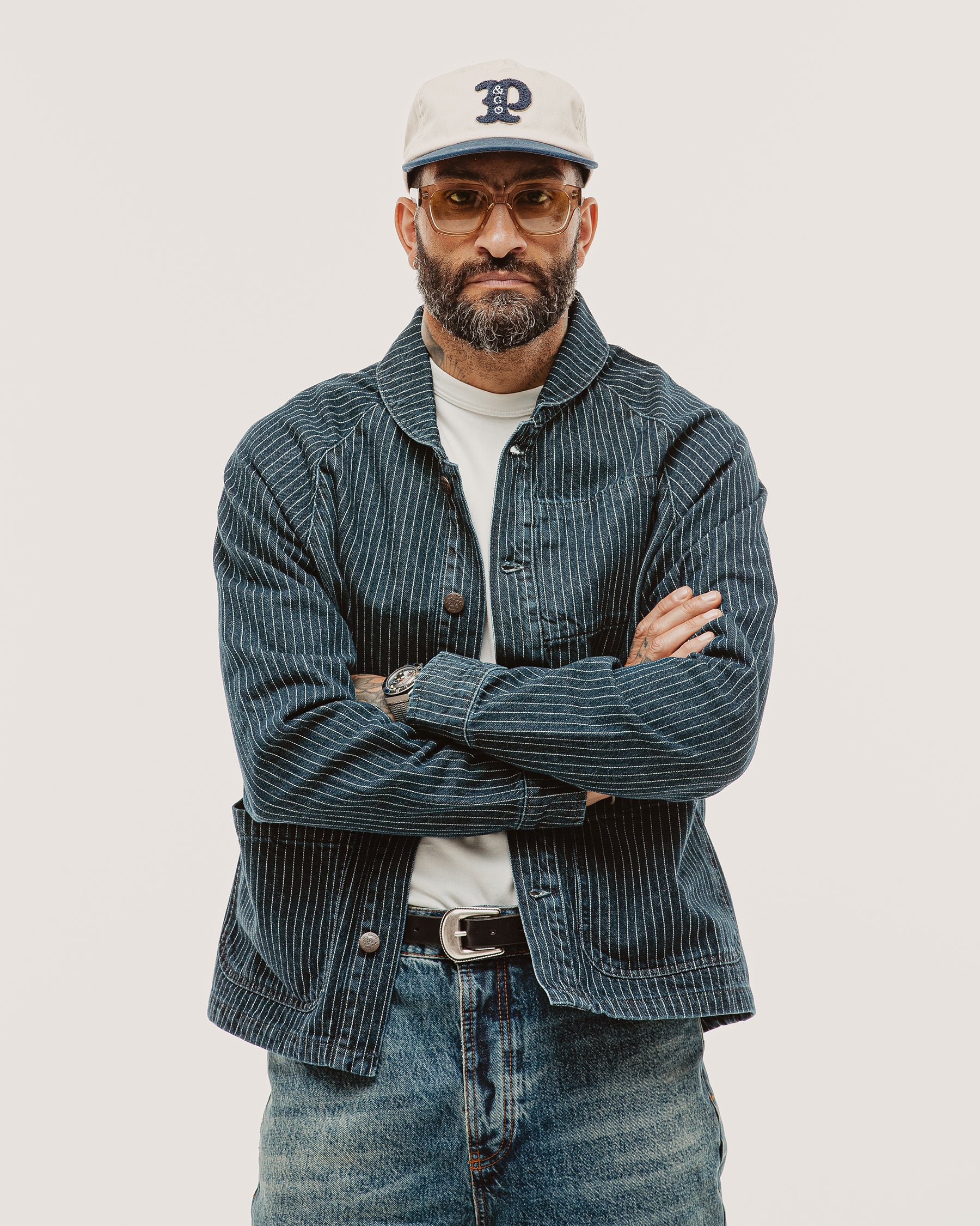 French Blue Vyse Chore Jacket | Men's Outerwear, Layering ‐ P&Co