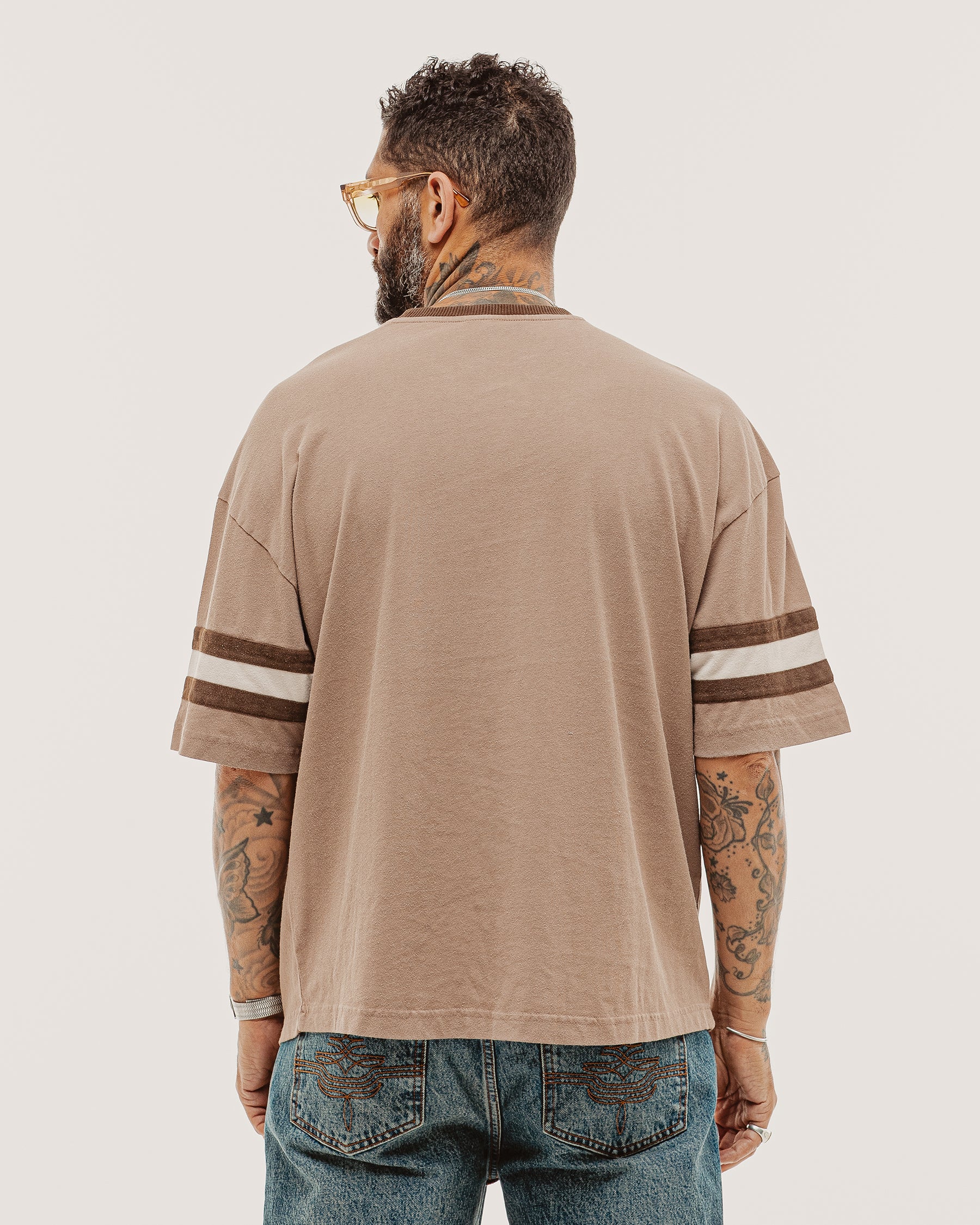 Pegasus Boxy Shortsleeve Jersey - Brown