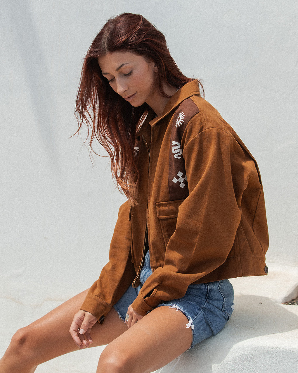 Resort Hotel Road Jacket - Rust