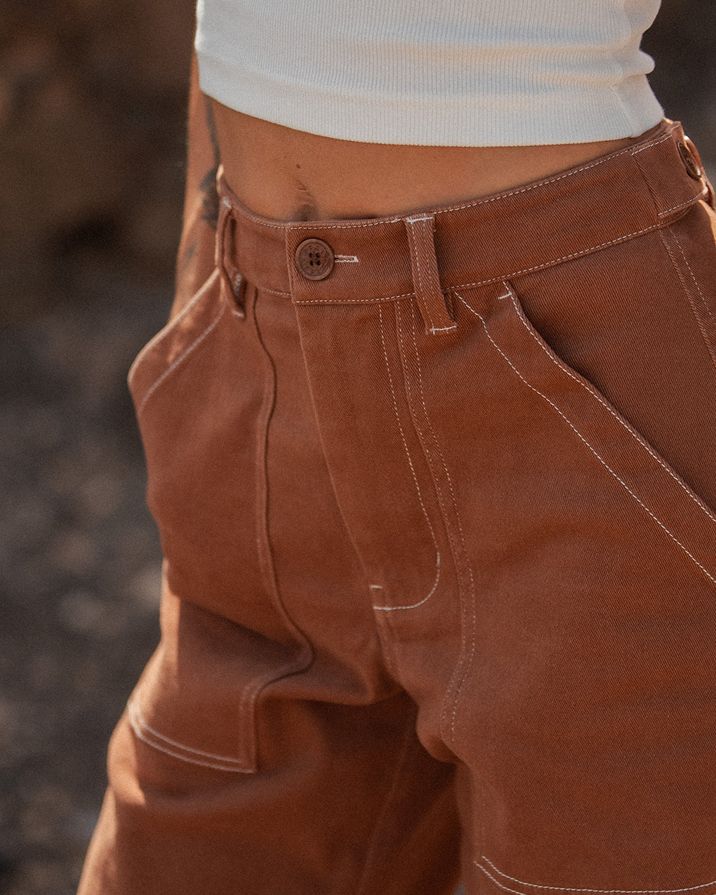 304 Service Fatigue Pants - Rust