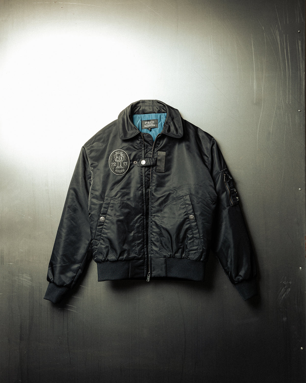 P&Co x TGF Bomber Jacket - Black