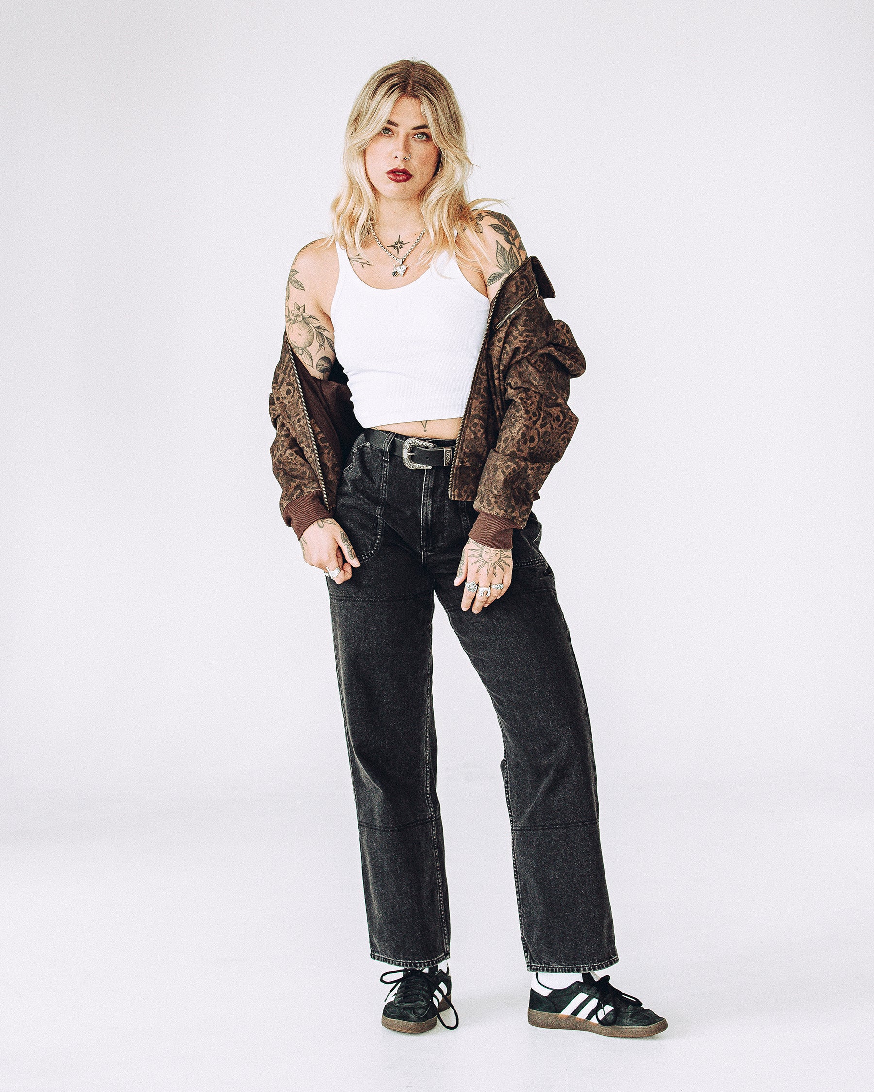 Rosa High Waisted Jean - Washed Black