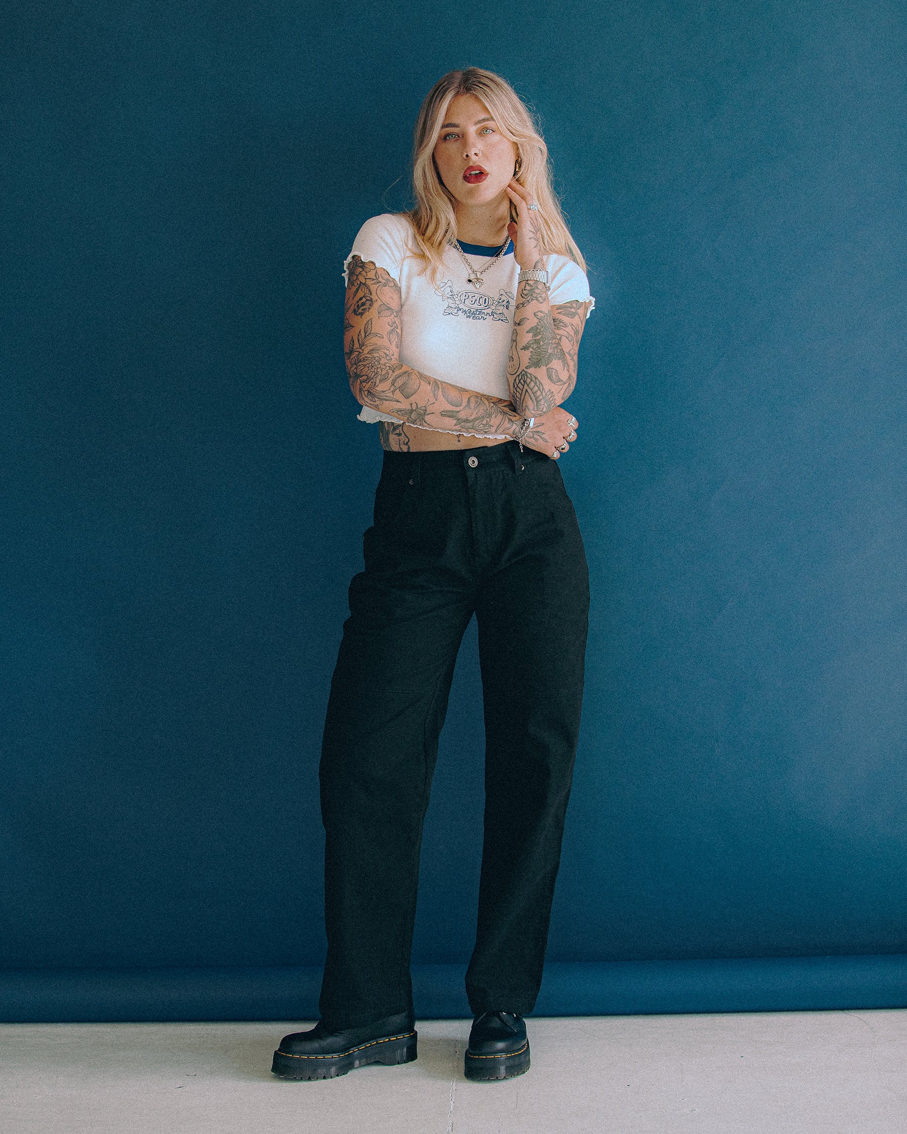 Western Wear Baby T-Shirt - Off White