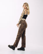 Albion Carpenter Pant - Leopard Print