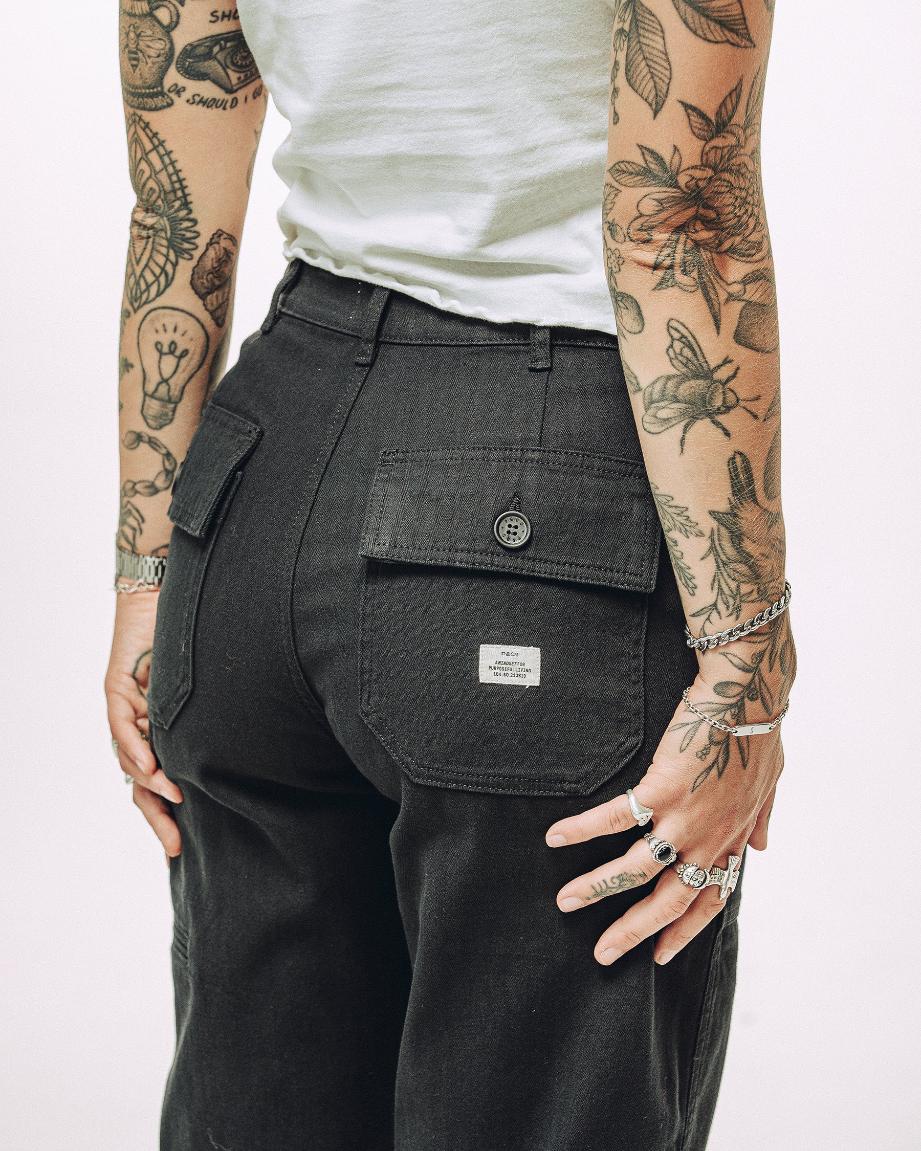 Service Fatigue Pants - Black