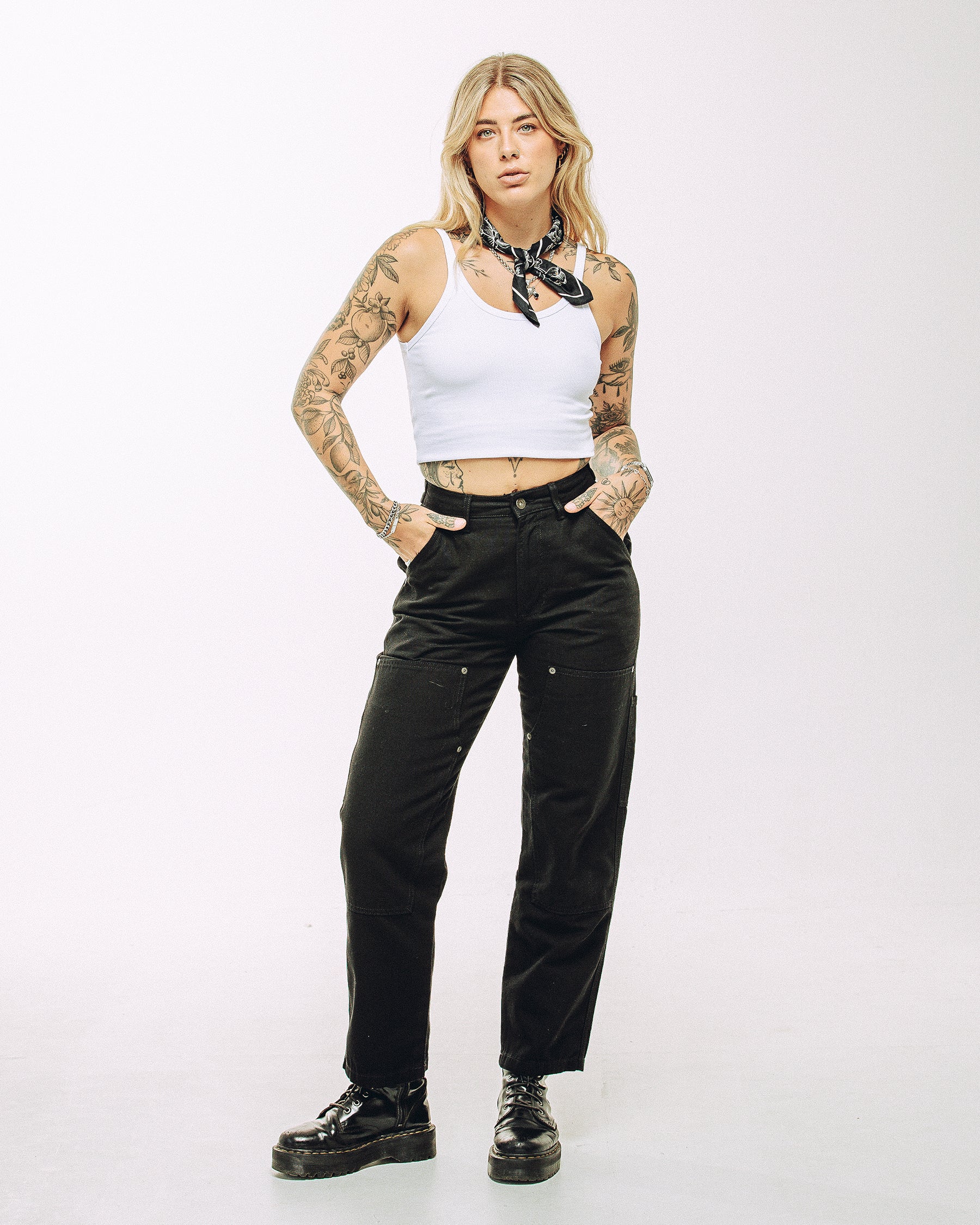 Albion Carpenter Pant - Black