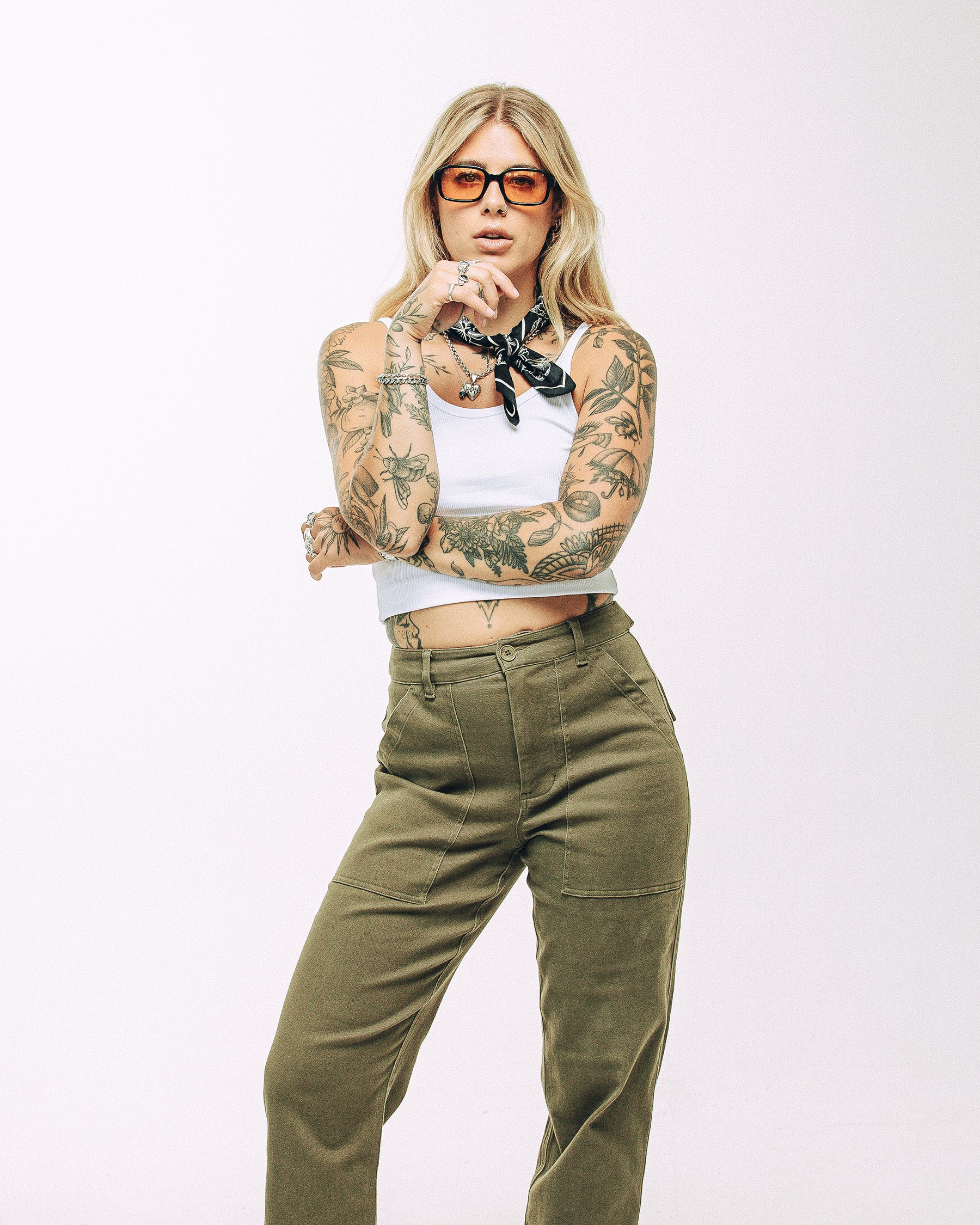 Service Fatigue Pants - Olive