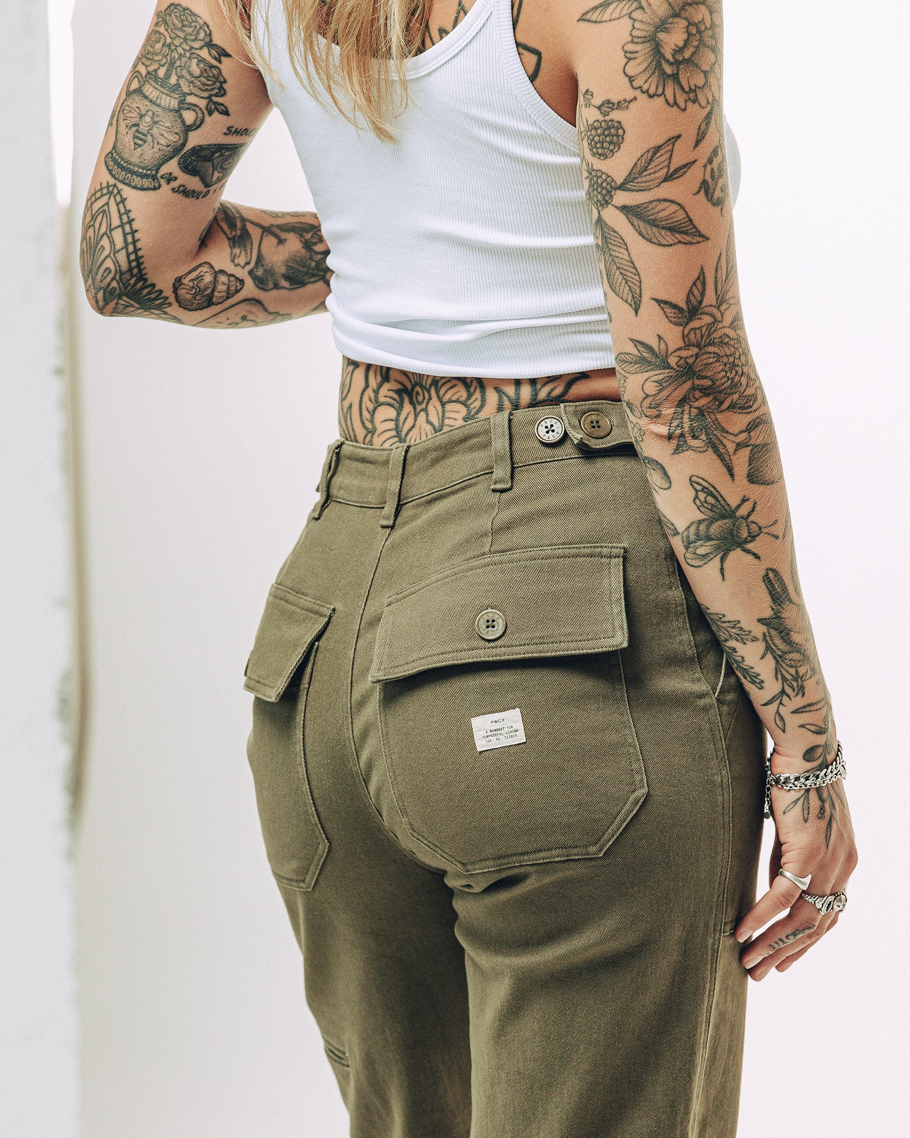 Service Fatigue Pants - Olive