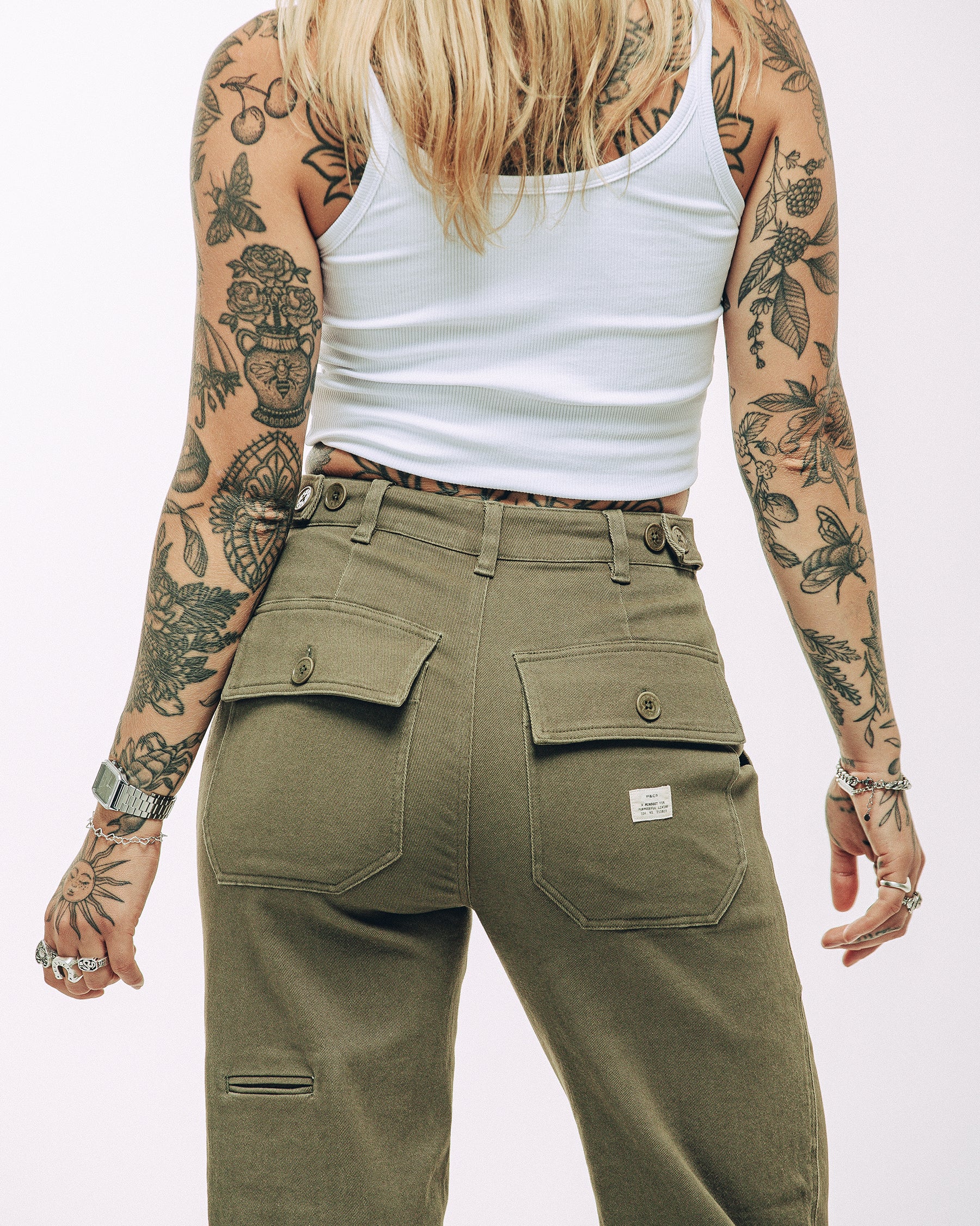 Service Fatigue Pants - Olive