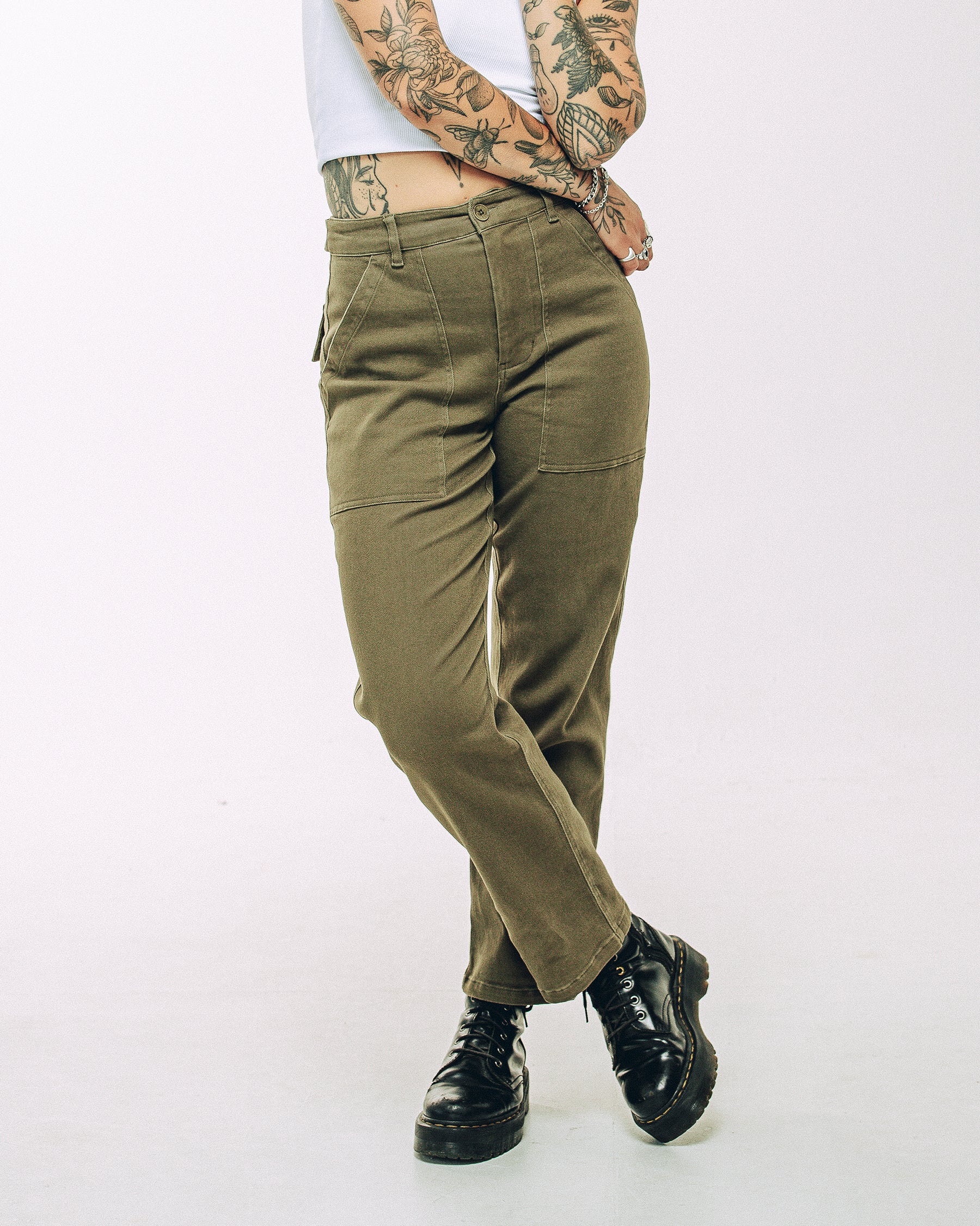 Service Fatigue Pants - Olive