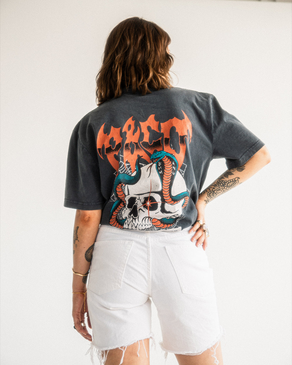 Forever Pushin' On T-Shirt – Acid Wash