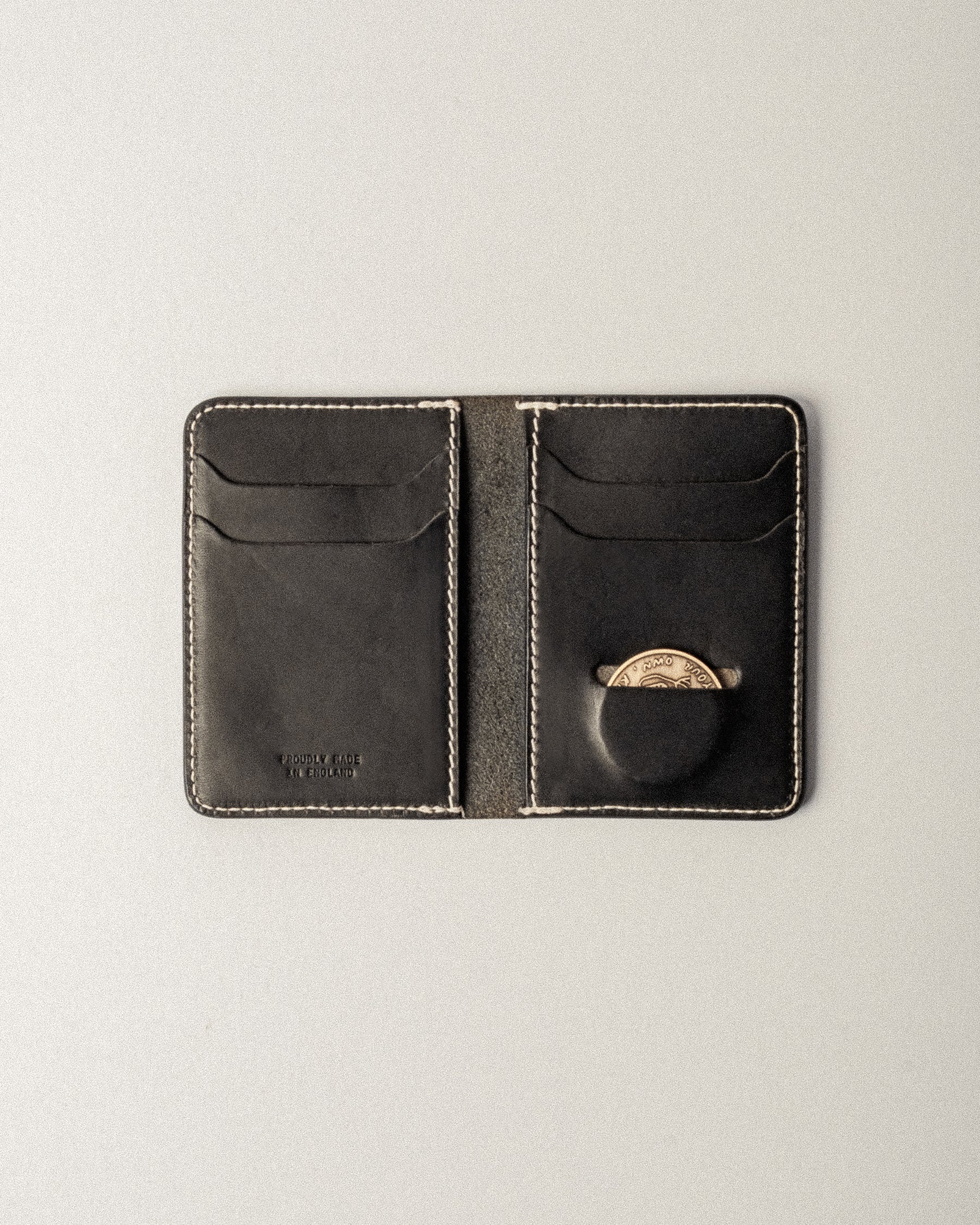 Good At Bad Decisions Leather Wallet - Black