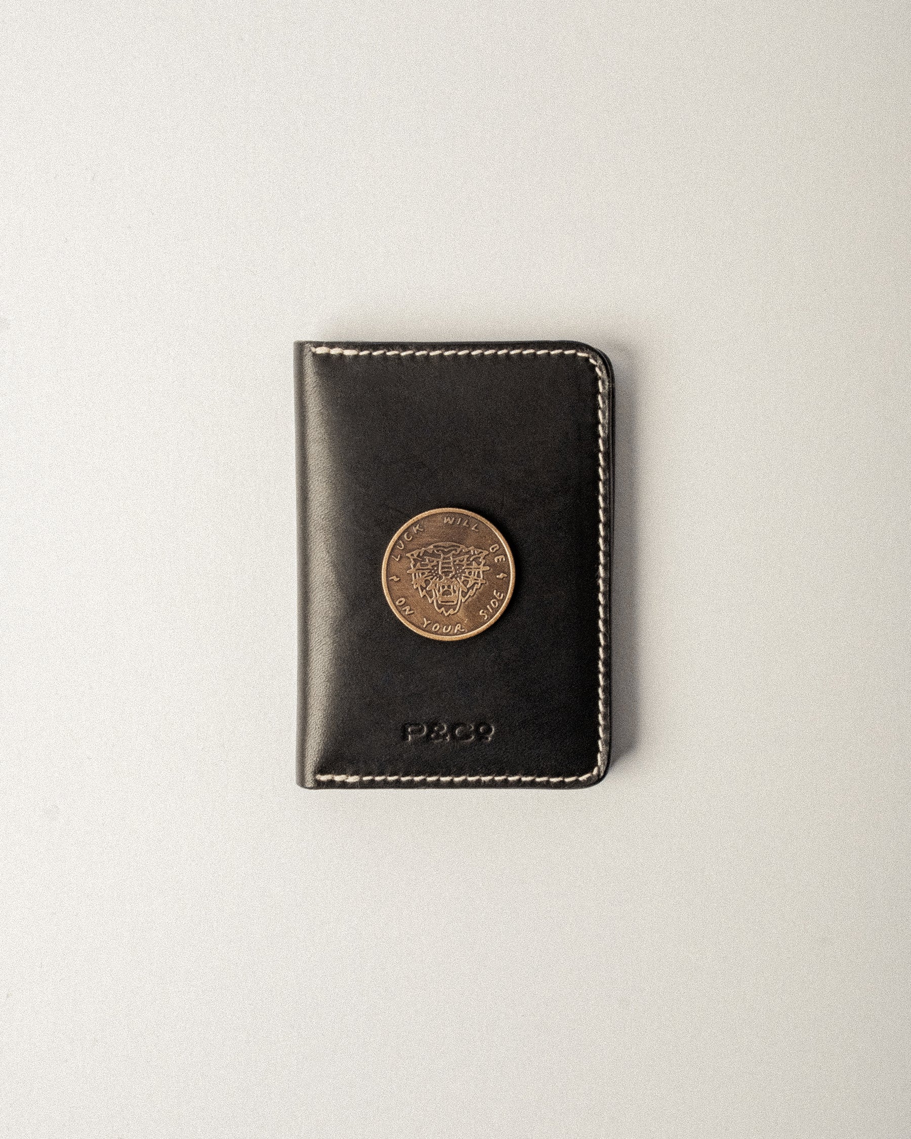 Good At Bad Decisions Leather Wallet - Black