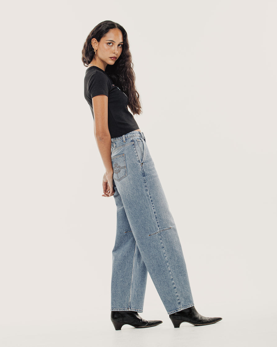 Built Not Bought Baby T-Shirt - Washed Black