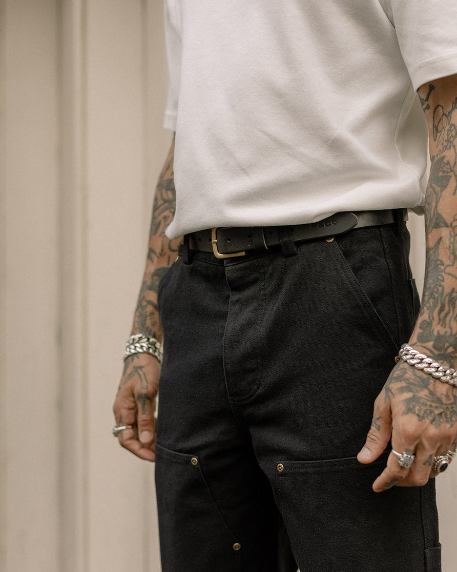 Albion Tapered Carpenter Pant - Black