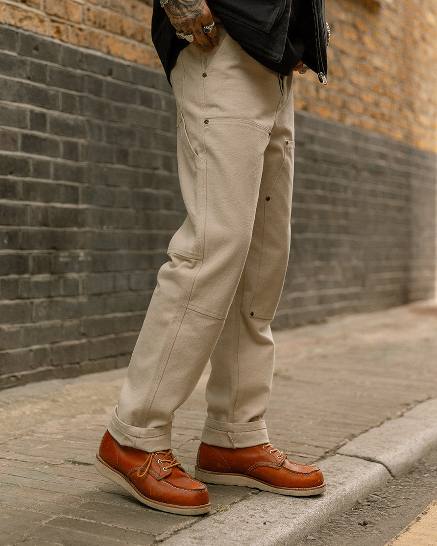 Albion Tapered Carpenter Pant - Bone