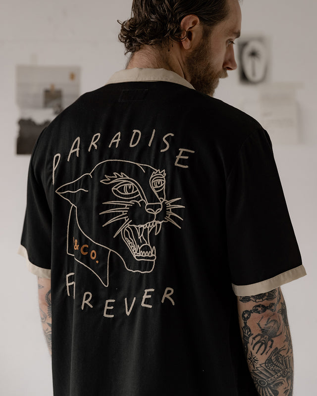 Paradise Forever Bowling-Shirt 