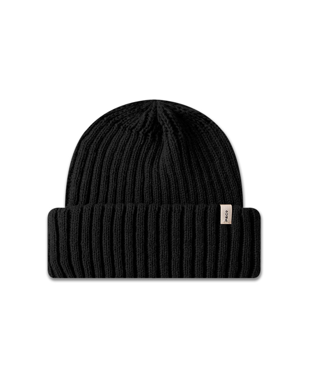 Fisherman Beanie - Black