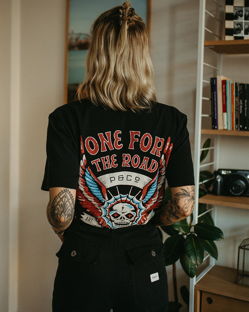 One for the Road T-Shirt - Washed Black
