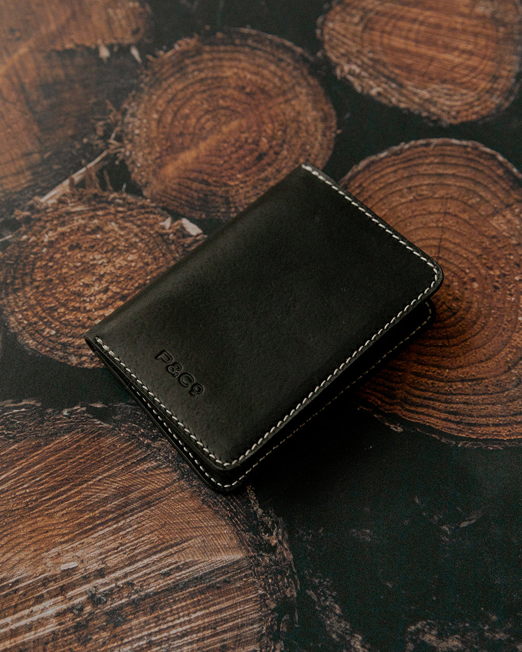 Good At Bad Decisions Leather Wallet - Black