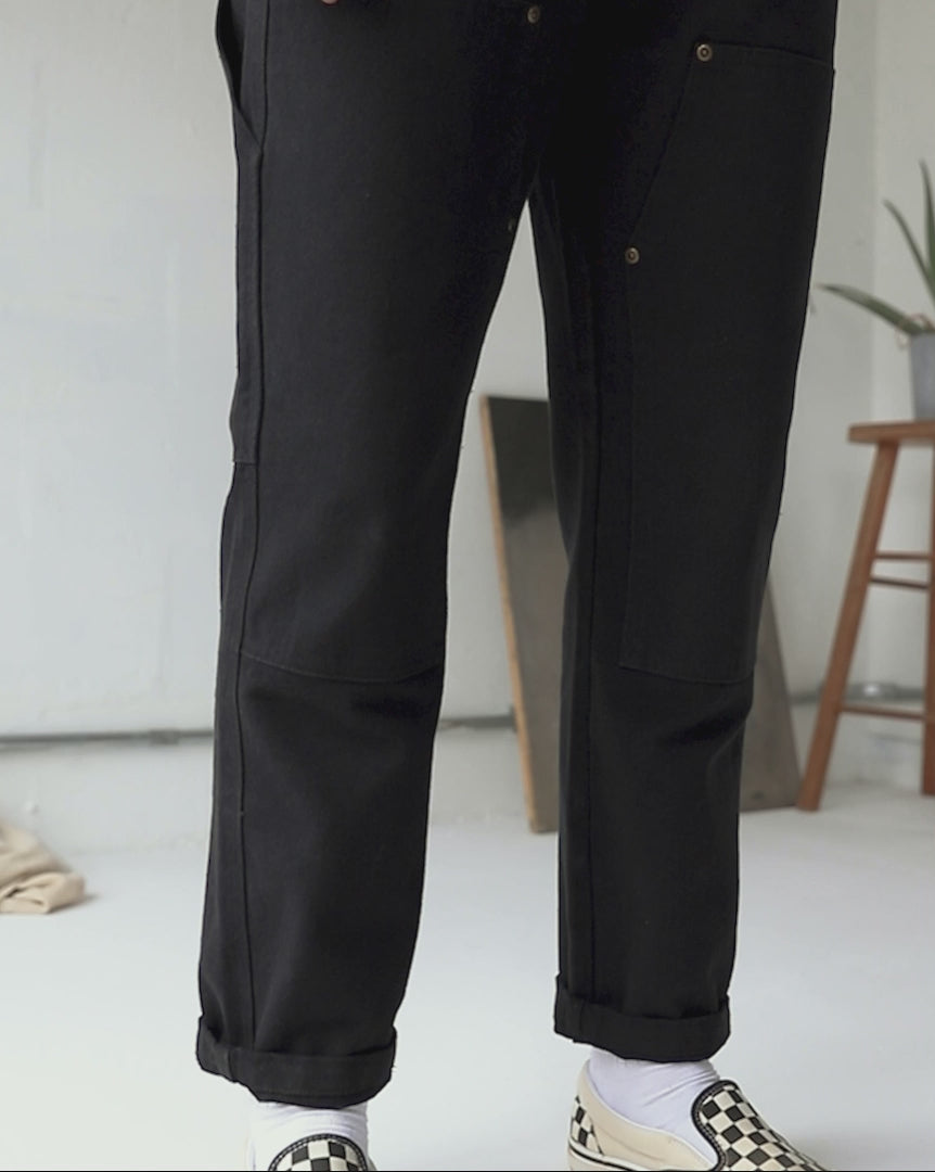 304 Albion Carpenter Pant - Black | Men's Bottoms ‐ P&Co - A