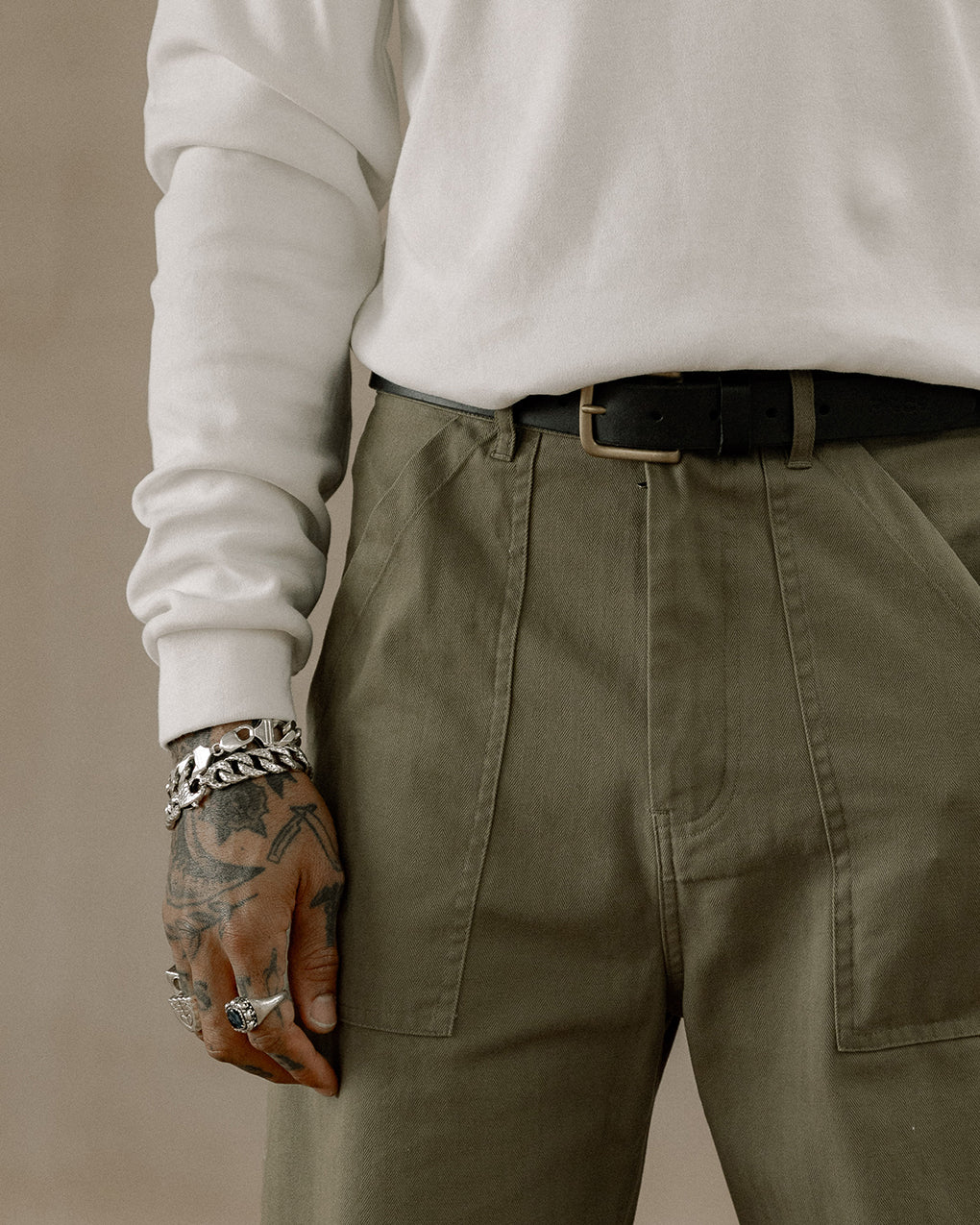 304 Service Fatigue Pants - Olive